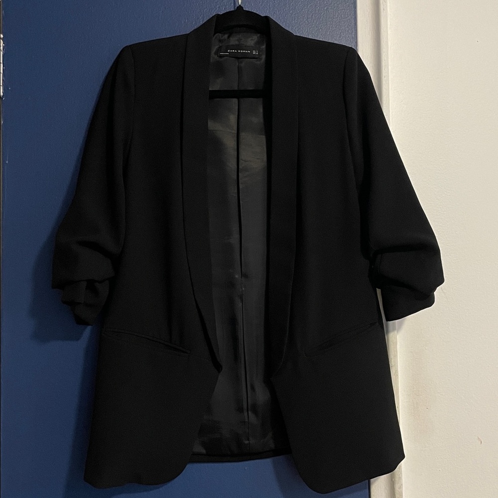 Zara Classic Black Blazer